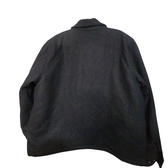 F.R. Tripler Signature Gold Mens Black Wool Blend Jacket XL Minor flaws - Picture 2 of 16